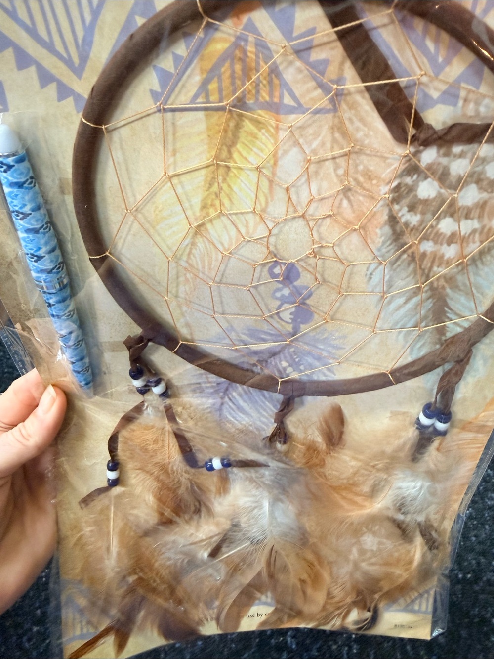 Dreamcatcher With Pen | St. Joseph’s Indian School – New In Package - Picture 3 of 5